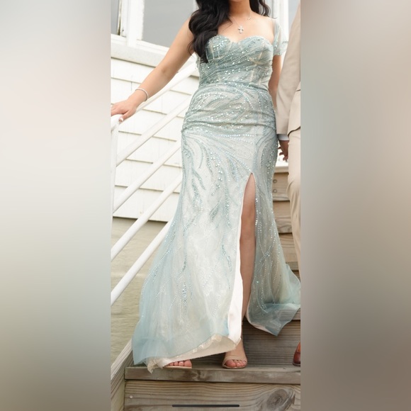 Layali Cinderella Divine Evening Gown B717 - Picture 3 of 7